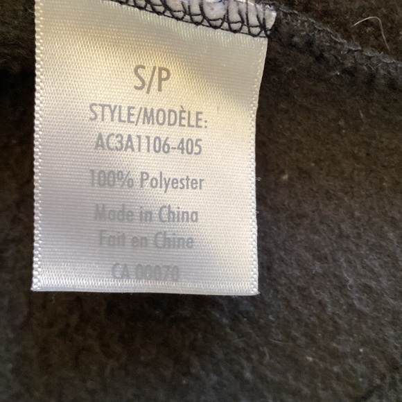 Vintage Fleece Winter Scene Jacket - Picture 7 of 8